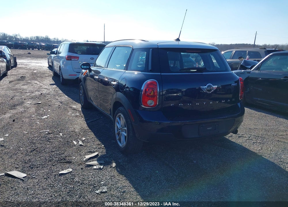 2016 MINI COUNTRYMAN COOPER VIN: WMWZB3C50GWR47733