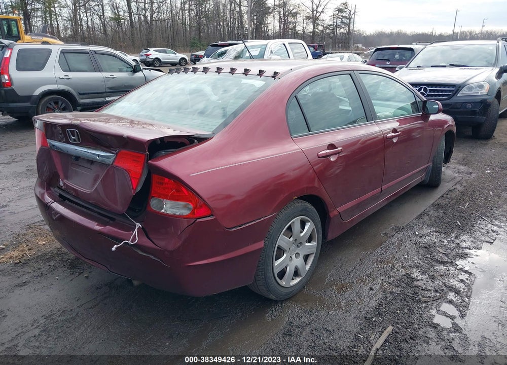 2010 HONDA CIVIC SDN LX VIN: 2HGFA1F50AH554119