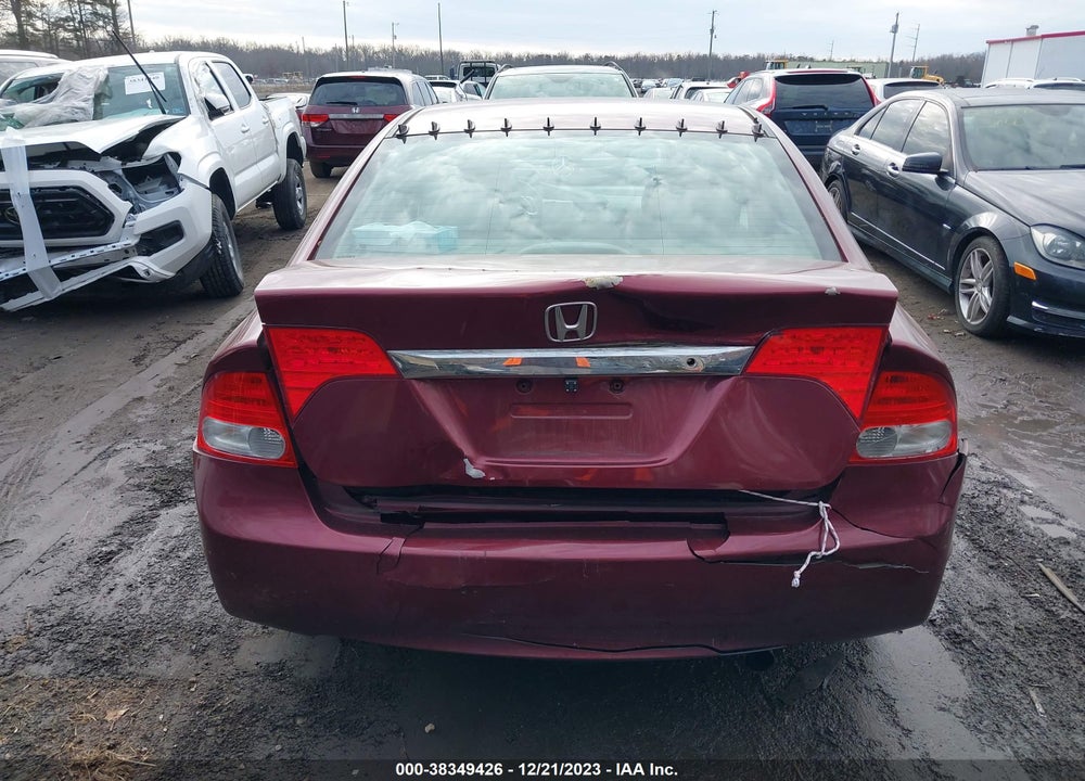 2010 HONDA CIVIC SDN LX VIN: 2HGFA1F50AH554119