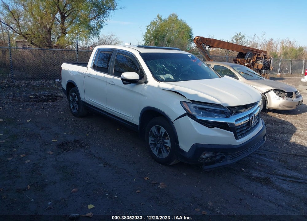 2019 HONDA RIDGELINE RTL-T VIN: 5FPYK3F61KB012535