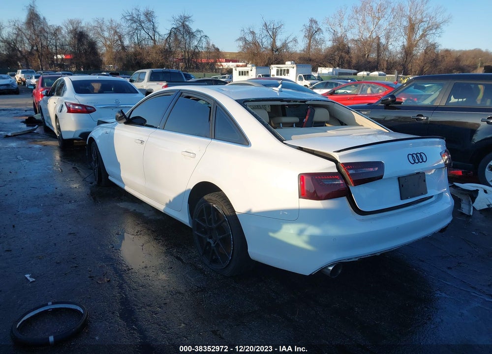 2012 AUDI A6 3.0 PREMIUM VIN: WAUBGAFC1CN007426