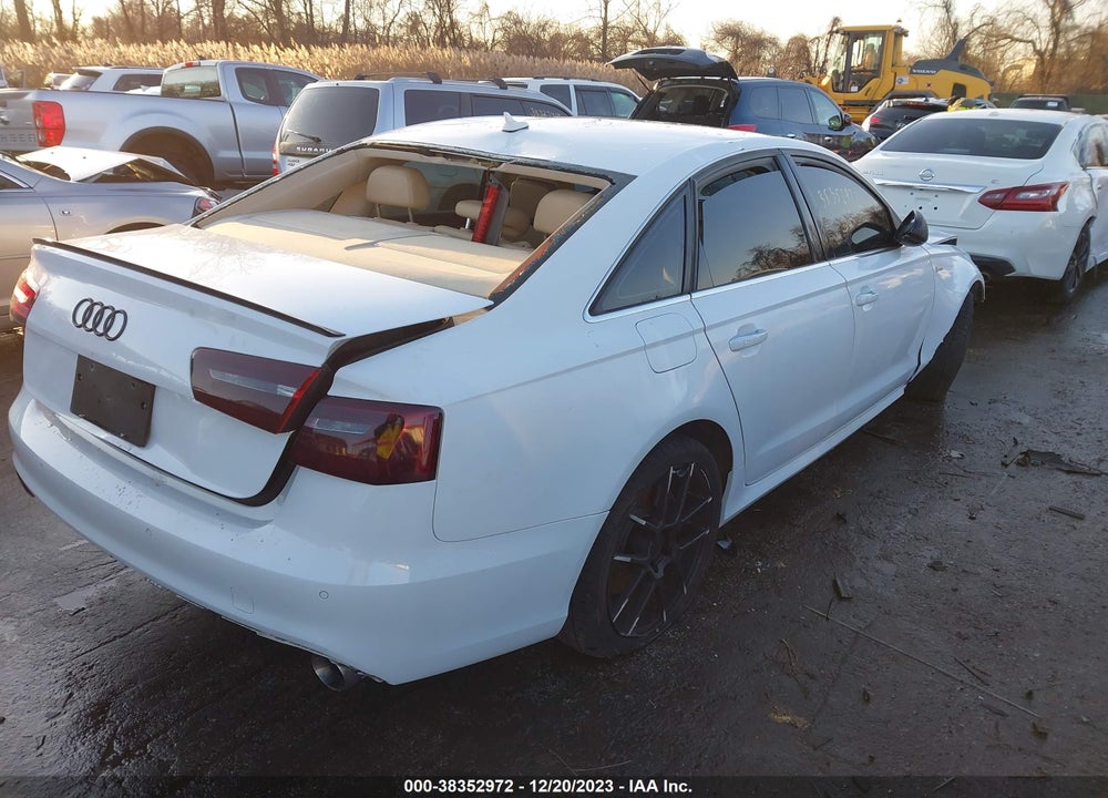 2012 AUDI A6 3.0 PREMIUM VIN: WAUBGAFC1CN007426