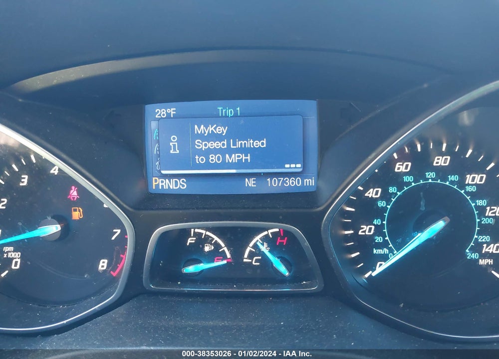 2014 FORD ESCAPE SE VIN: 1FMCU9GX8EUD07016