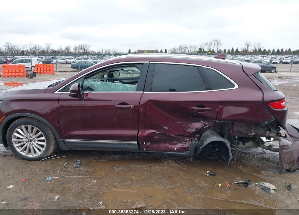 2019 LINCOLN MKC STANDARD VIN: 5LMCJ1C90KUL27707
