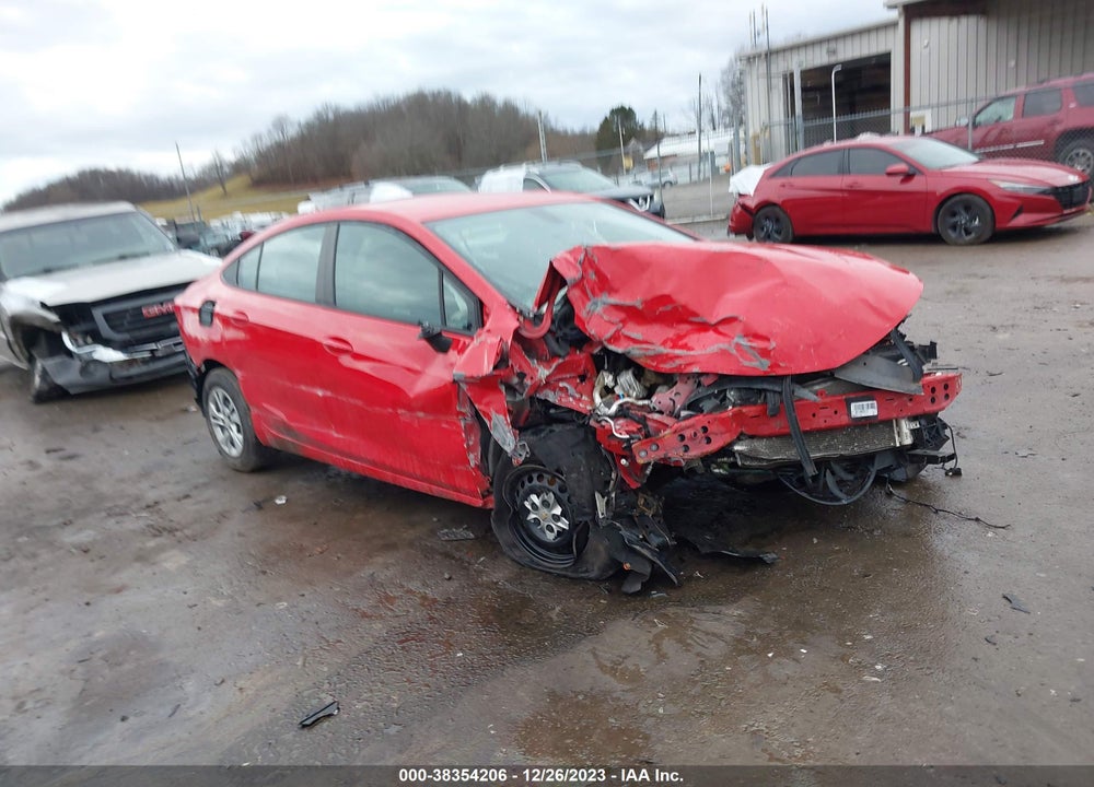 2019 CHEVROLET CRUZE LS VIN: 1G1BC5SM6K7112821