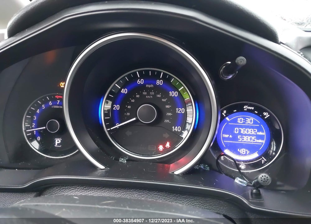 2016 HONDA FIT LX VIN: JHMGK5H50GX017113