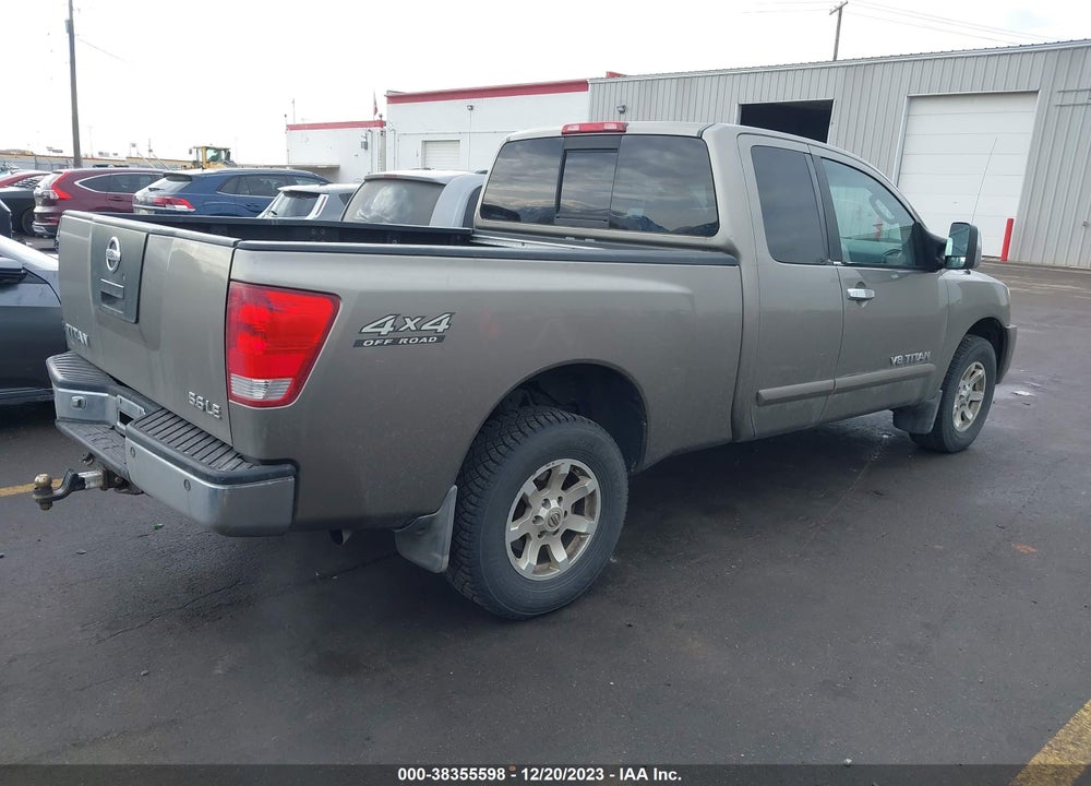2006 NISSAN TITAN SE VIN: 1N6AA07B16N560532