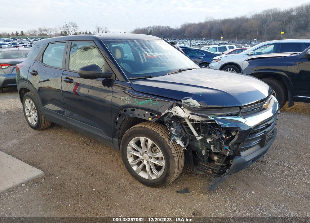 2021 CHEVROLET TRAILBLAZER FWD LS VIN: KL79MMS28MB019078