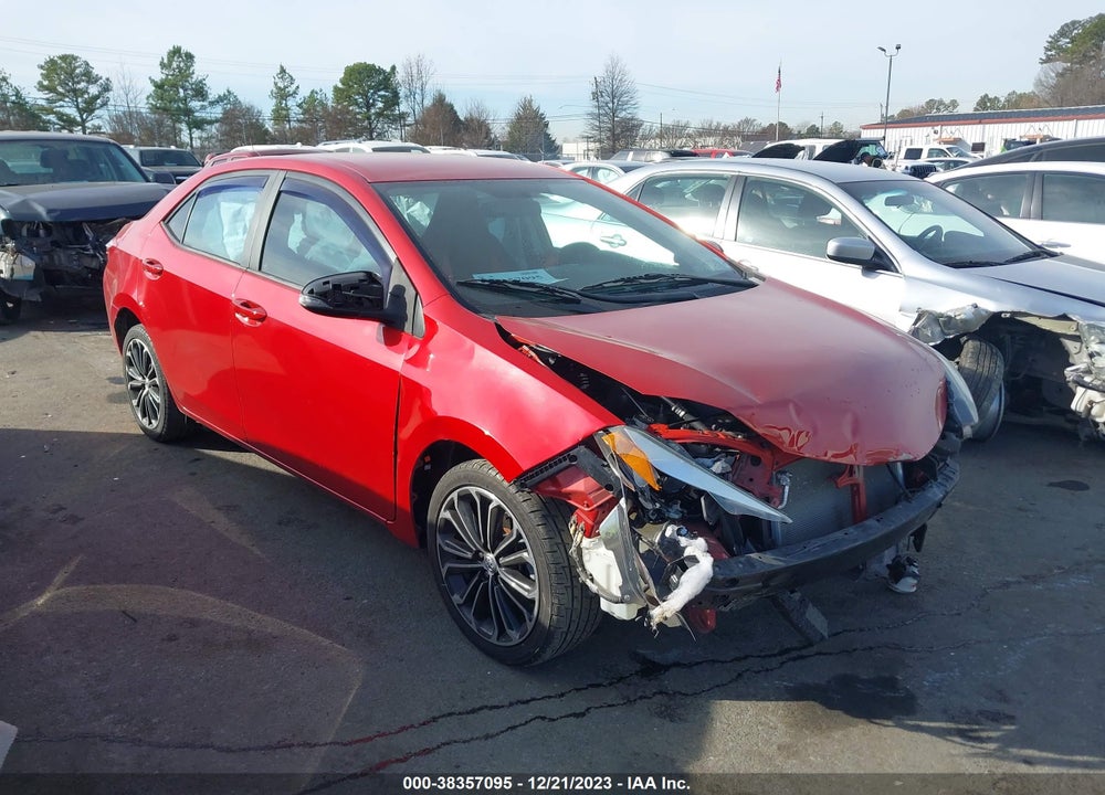2014 TOYOTA COROLLA S PLUS VIN: 2T1BURHEXEC187097
