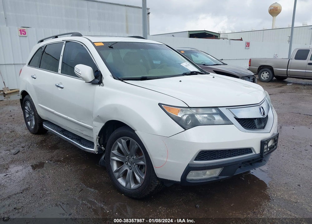 2012 ACURA MDX ADVANCE PACKAGE VIN: 2HNYD2H60CH543564