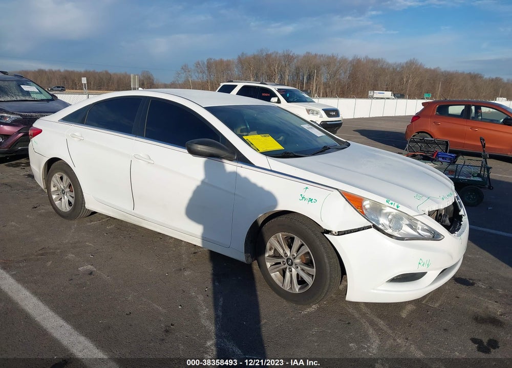 2011 HYUNDAI SONATA GLS VIN: 5NPEB4AC7BH196704