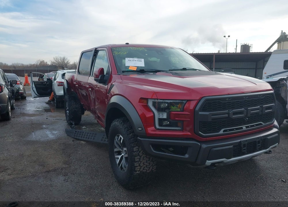 2018 FORD F-150 RAPTOR VIN: 1FTFW1RG9JFD28322