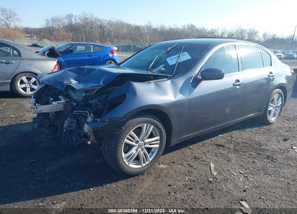 2012 INFINITI G25X VIN: JN1DV6AR0CM731238