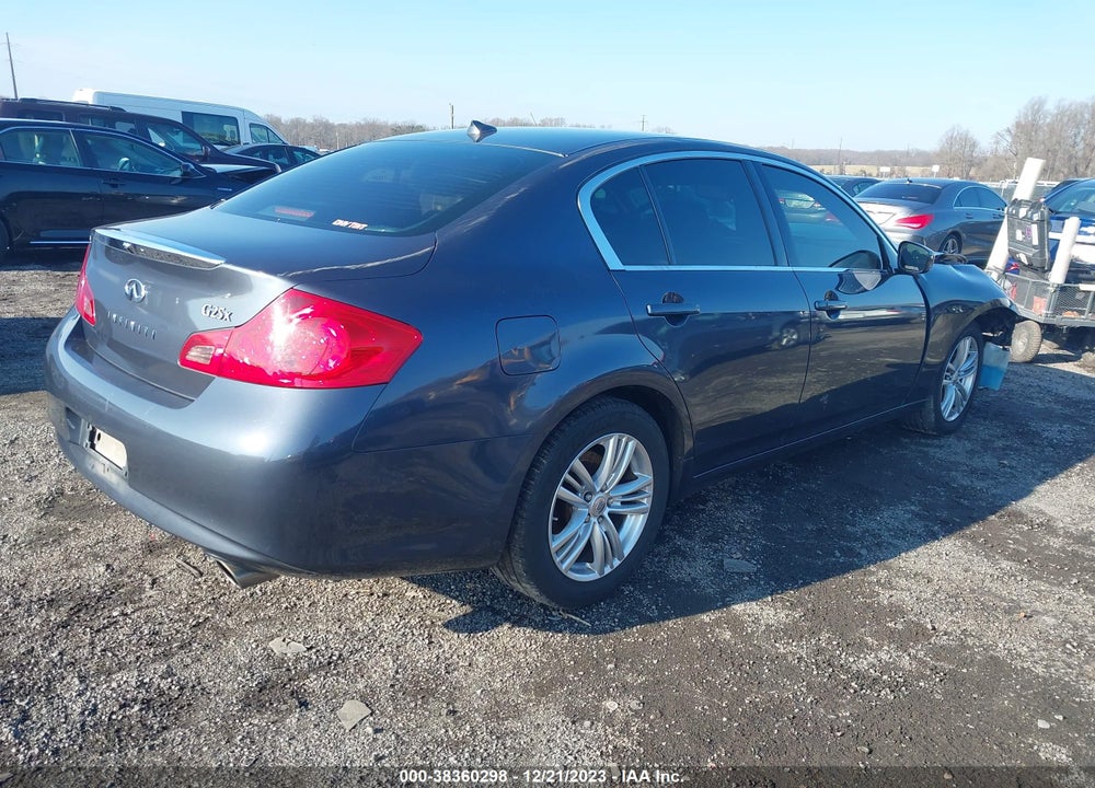 2012 INFINITI G25X VIN: JN1DV6AR0CM731238