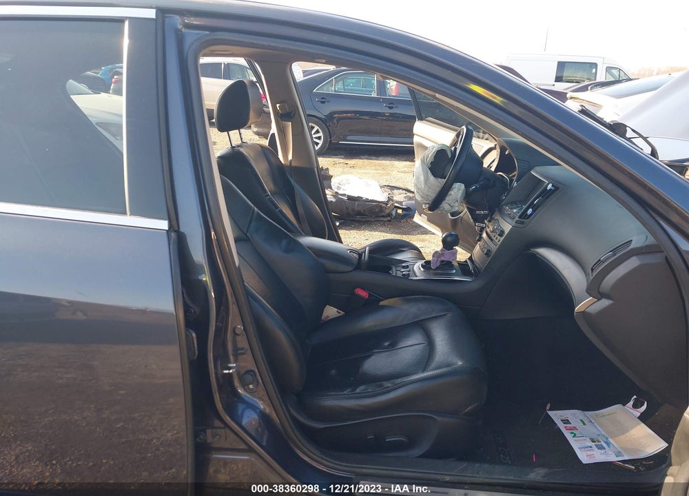 2012 INFINITI G25X VIN: JN1DV6AR0CM731238