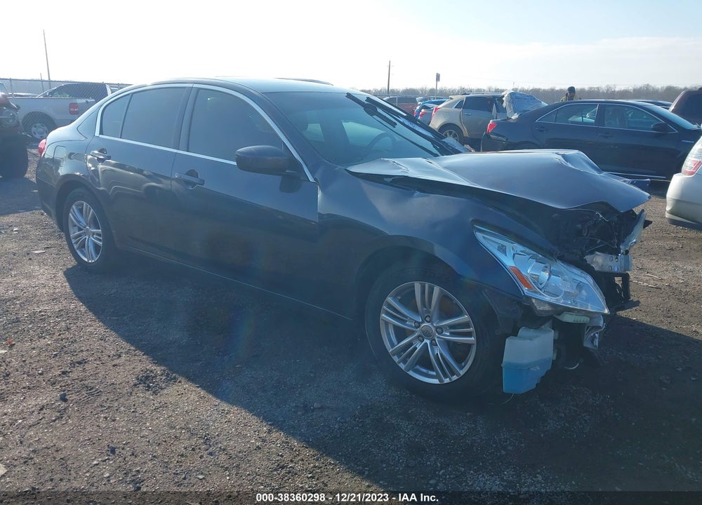 2012 INFINITI G25X VIN: JN1DV6AR0CM731238