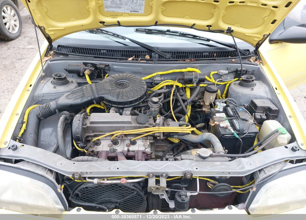 1993 GEO METRO LSI SPRINT CL VIN: JG1MR3368PK208997