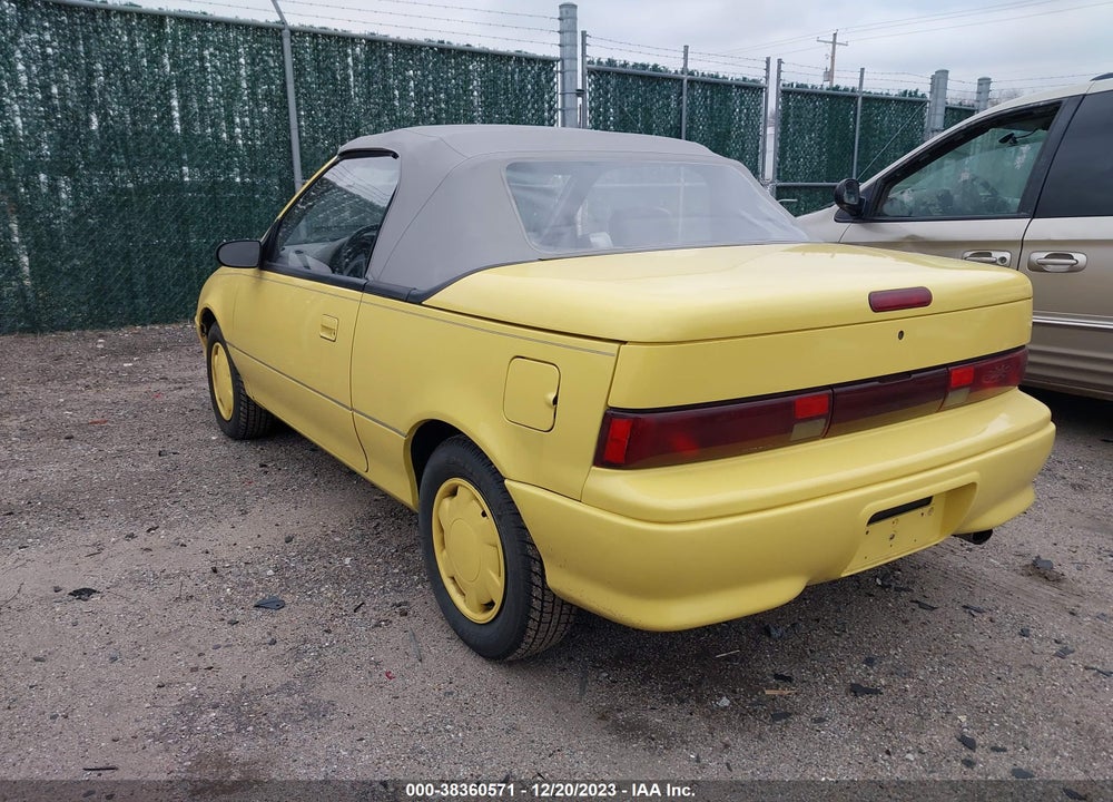1993 GEO METRO LSI SPRINT CL VIN: JG1MR3368PK208997
