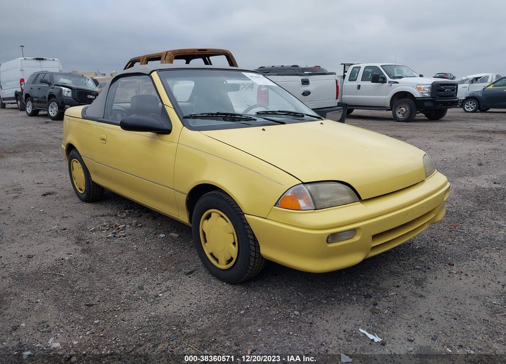 1993 GEO METRO LSI SPRINT CL VIN: JG1MR3368PK208997