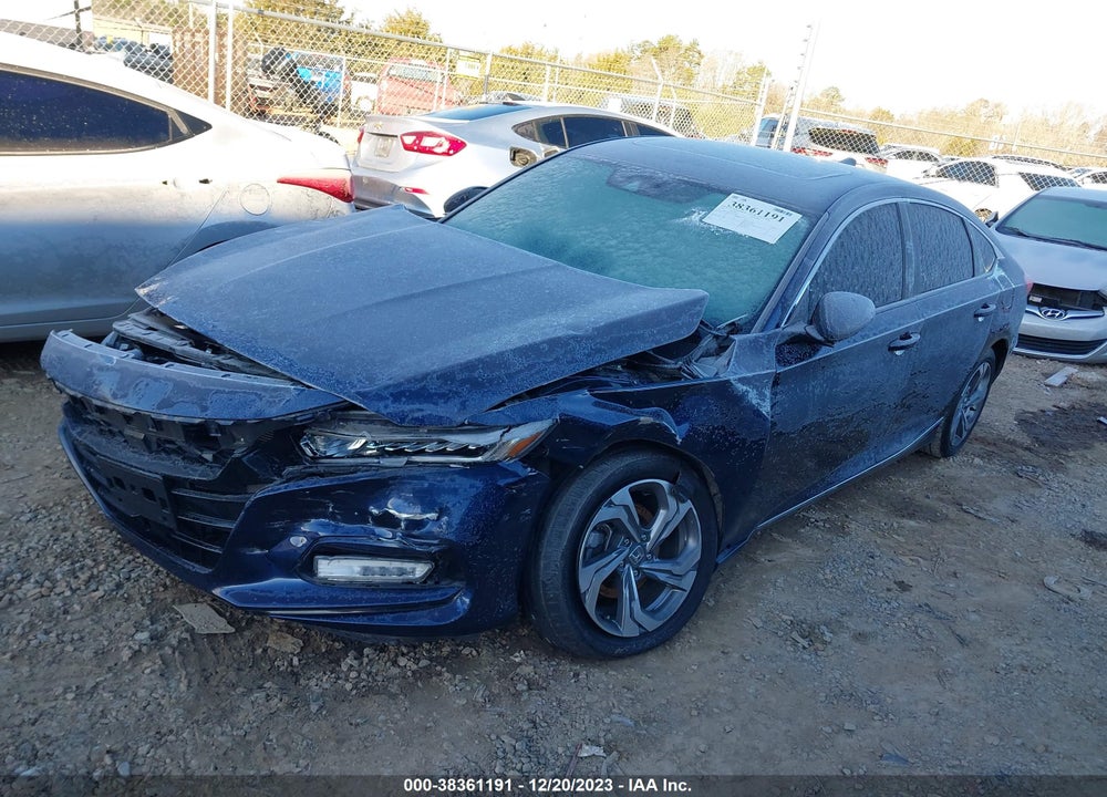 2019 HONDA ACCORD EX-L VIN: 1HGCV1F51KA150947