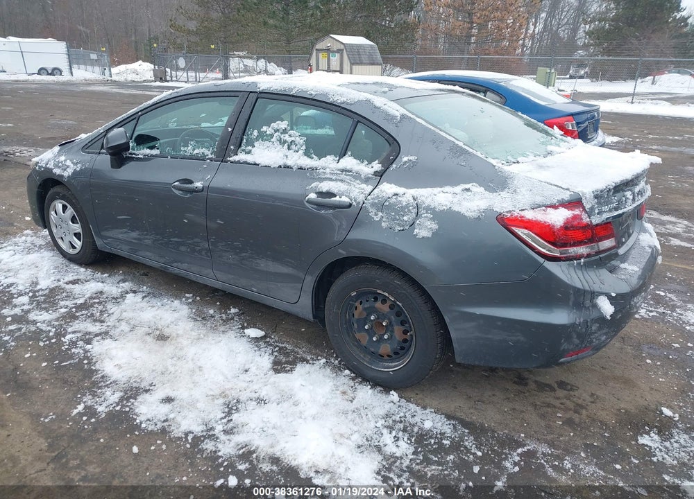 2013 HONDA CIVIC LX VIN: 19XFB2F54DE099096