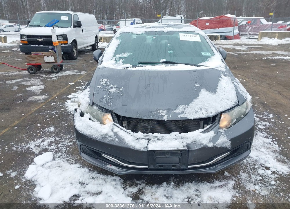 2013 HONDA CIVIC LX VIN: 19XFB2F54DE099096