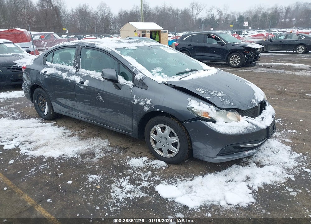 2013 HONDA CIVIC LX VIN: 19XFB2F54DE099096