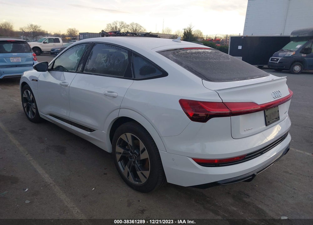 2022 AUDI E-TRON SPORTBACK S LINE PREMIUM VIN: WA11AAGE1NB007814