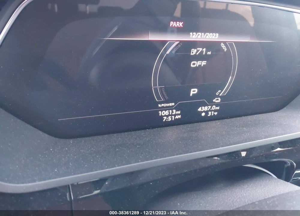 2022 AUDI E-TRON SPORTBACK S LINE PREMIUM VIN: WA11AAGE1NB007814