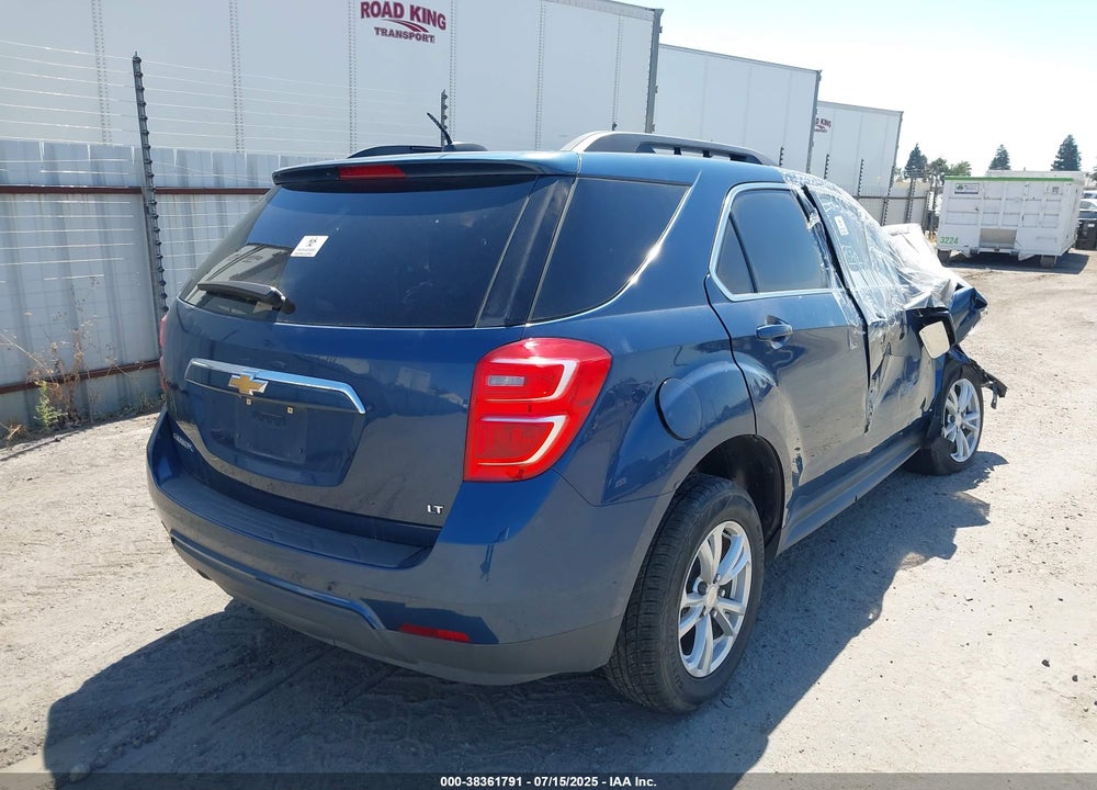 2017 CHEVROLET EQUINOX LT VIN: 2GNALCEK6H6227873