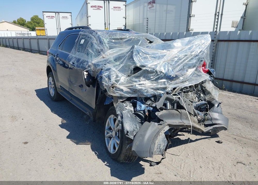 2017 CHEVROLET EQUINOX LT VIN: 2GNALCEK6H6227873