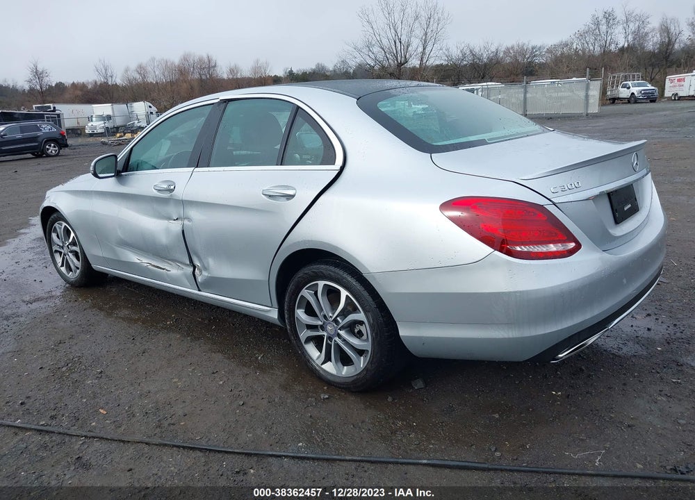 2017 MERCEDES-BENZ C 300 4MATIC/LUXURY 4MATIC/SPORT 4MATIC VIN: WDDWF4KB3HR217702