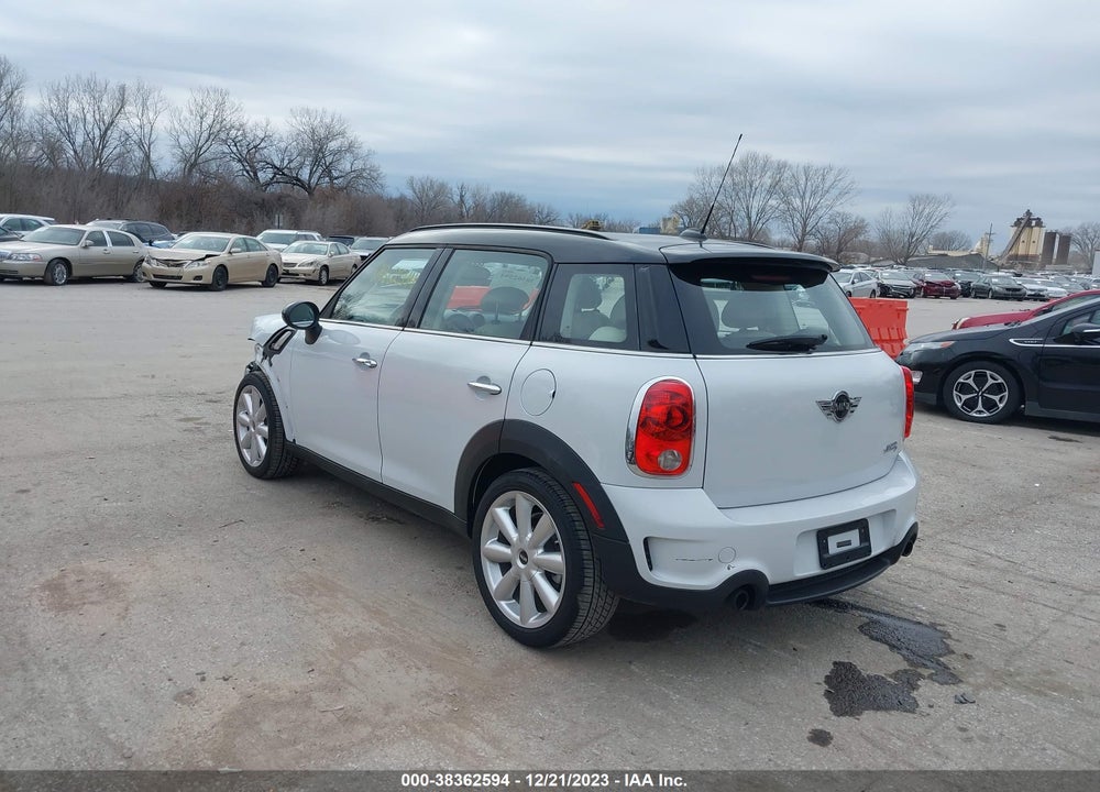 2012 MINI COOPER S COUNTRYMAN VIN: WMWZC3C56CWL85411