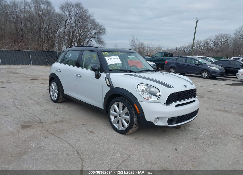 2012 MINI COOPER S COUNTRYMAN VIN: WMWZC3C56CWL85411