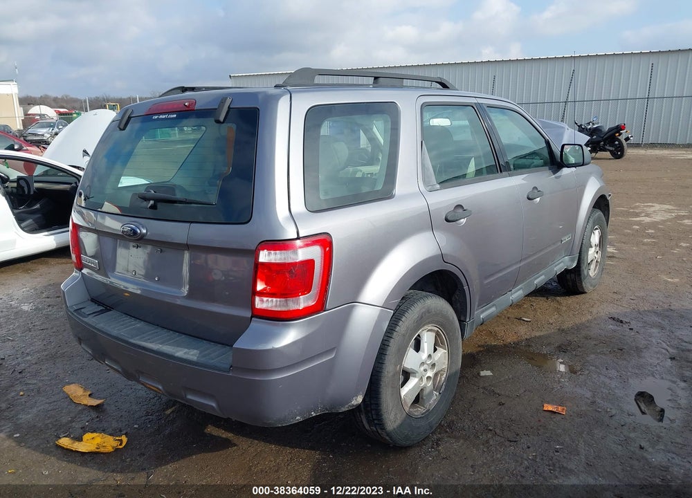2008 FORD ESCAPE XLS/XLS MANUAL VIN: 1FMCU02Z08KE76192