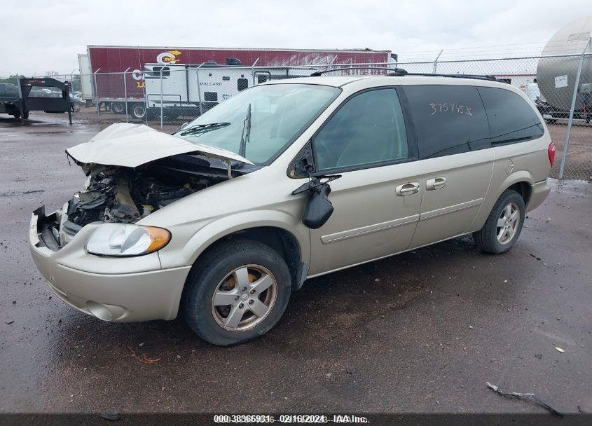 2006 DODGE GRAND CARAVAN SXT VIN: 2D4GP44L46R726743