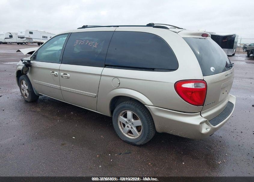 2006 DODGE GRAND CARAVAN SXT VIN: 2D4GP44L46R726743