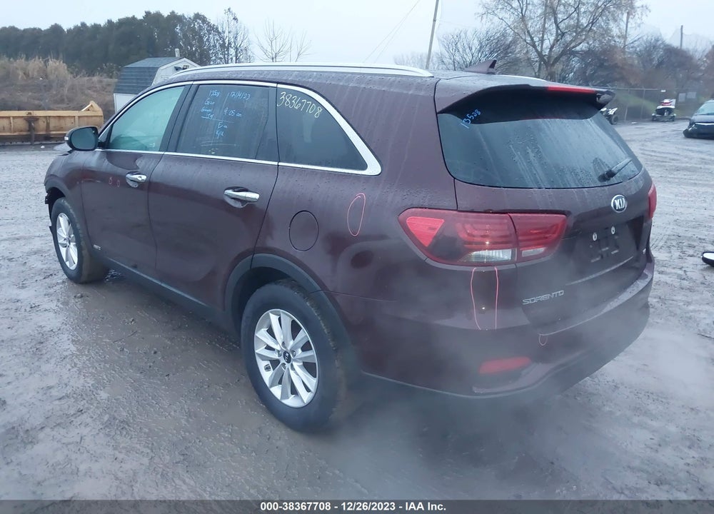 2019 KIA SORENTO 2.4L LX VIN: 5XYPGDA33KG573658
