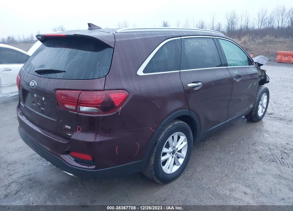 2019 KIA SORENTO 2.4L LX VIN: 5XYPGDA33KG573658
