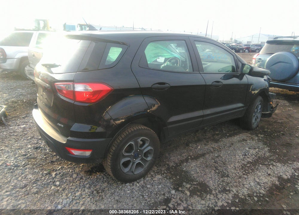 2022 FORD ECOSPORT S VIN: MAJ6S3FL7NC458282