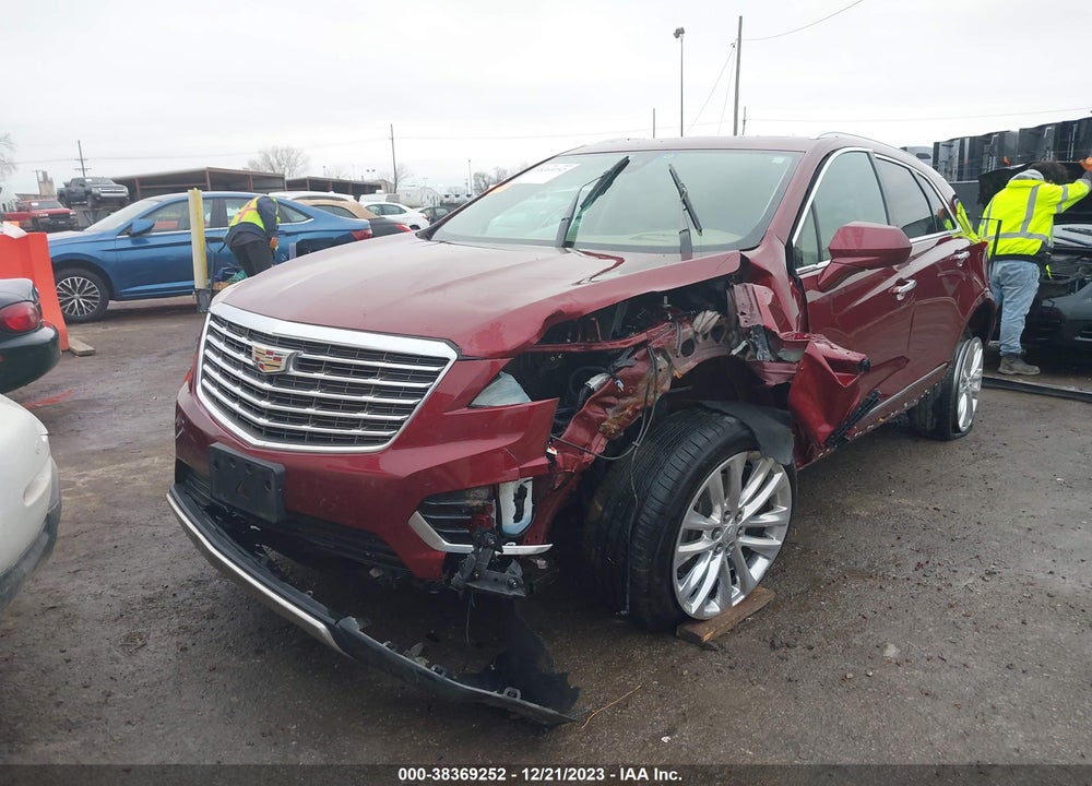 2017 CADILLAC XT5 PLATINUM VIN: 1GYKNFRS7HZ276243