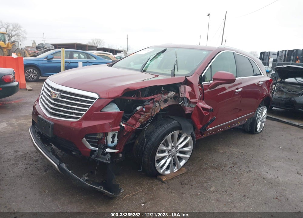 2017 CADILLAC XT5 PLATINUM VIN: 1GYKNFRS7HZ276243