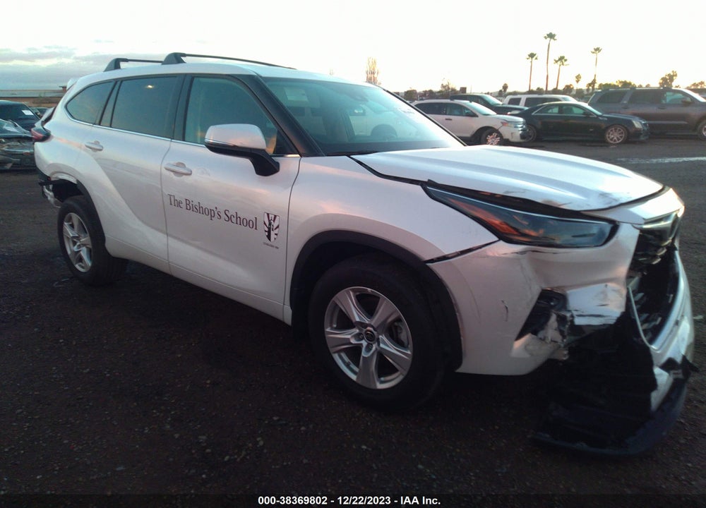 2022 TOYOTA HIGHLANDER LE VIN: 5TDZZRAH3NS558791