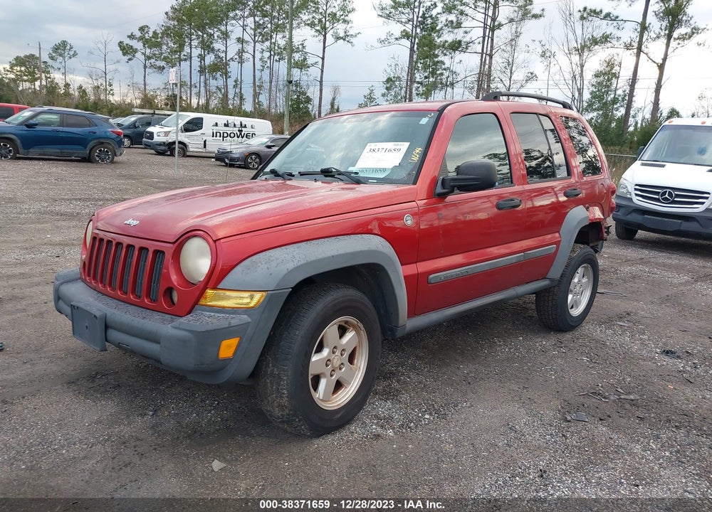 2007 JEEP LIBERTY SPORT VIN: 1J4GL48K87W526090