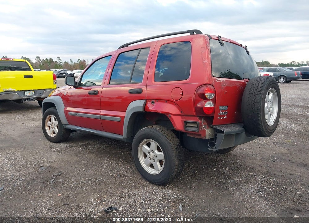 2007 JEEP LIBERTY SPORT VIN: 1J4GL48K87W526090