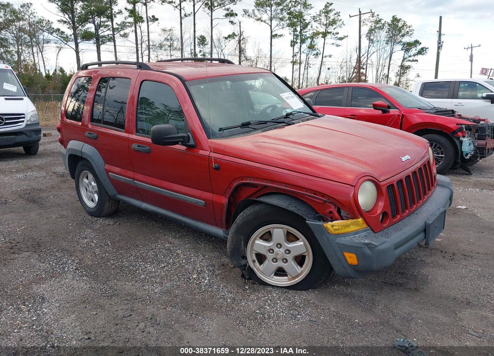 2007 JEEP LIBERTY SPORT VIN: 1J4GL48K87W526090