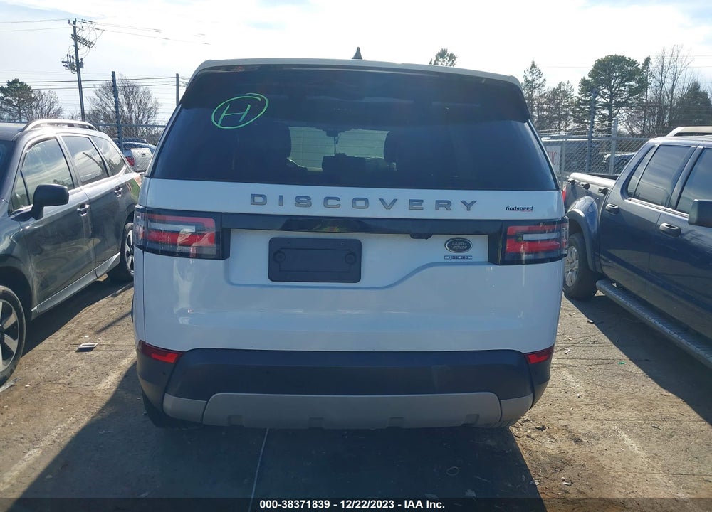 2017 LAND ROVER DISCOVERY HSE VIN: SALRRBBVXHA013211