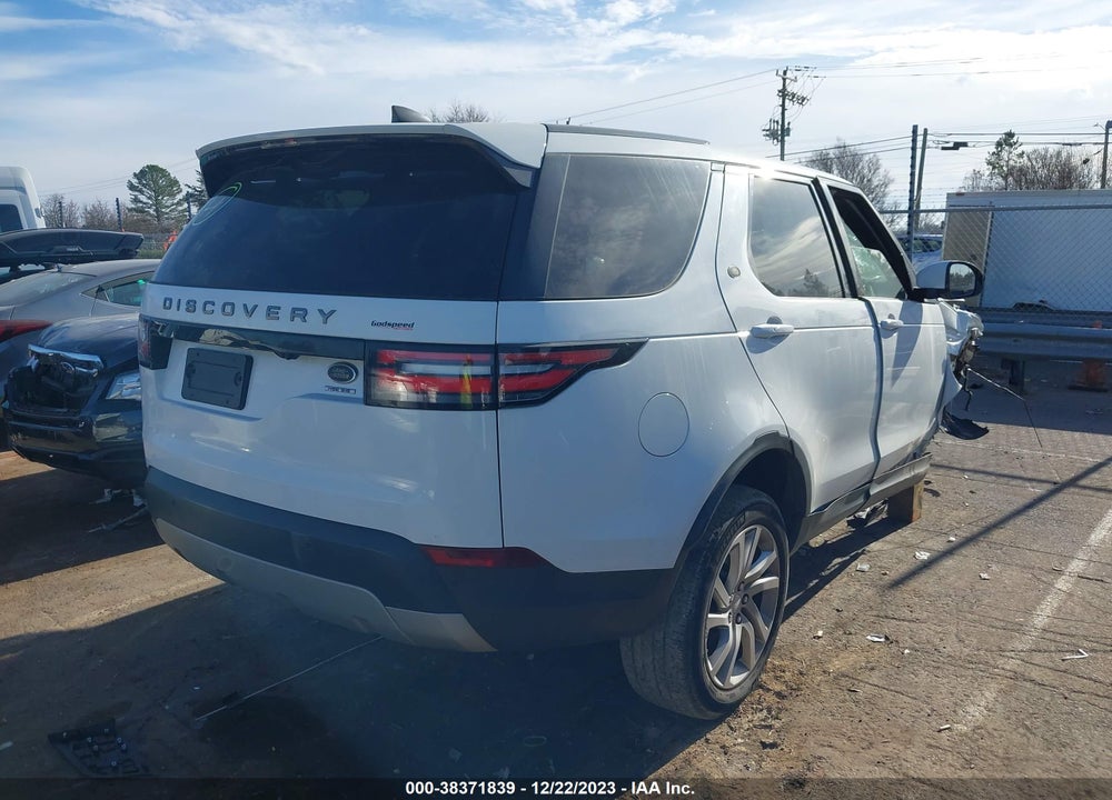 2017 LAND ROVER DISCOVERY HSE VIN: SALRRBBVXHA013211