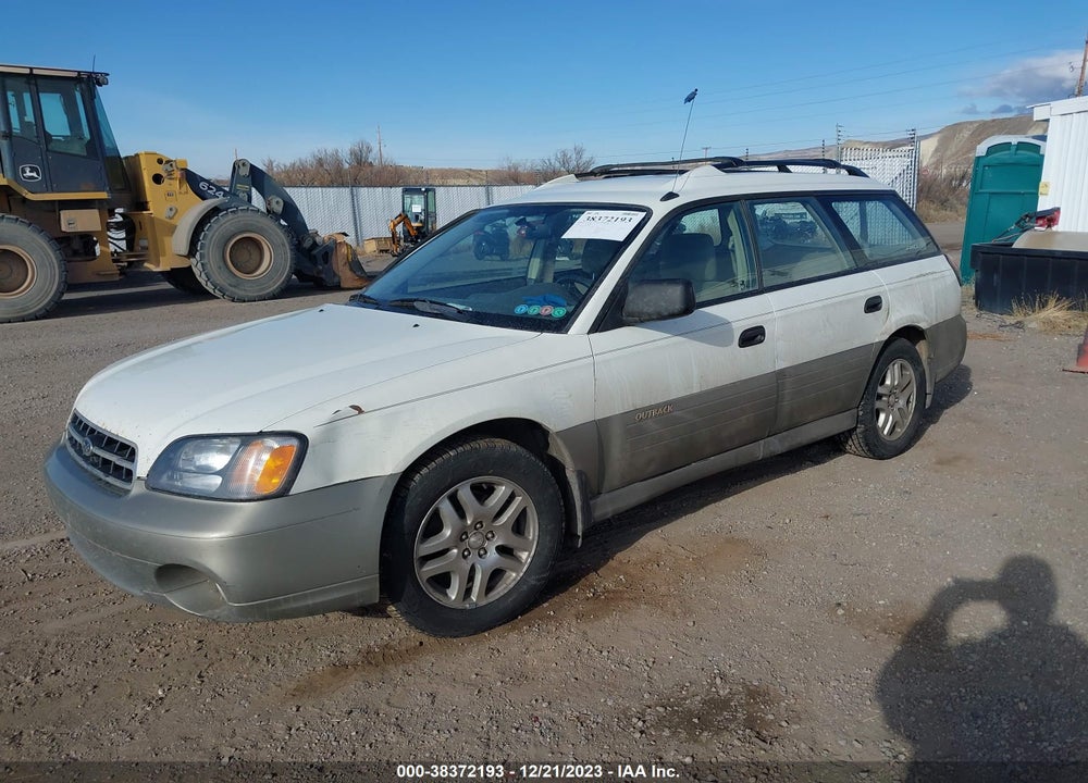 2001 SUBARU LEGACY OUTBACK W/RB EQUIP VIN: 4S3BH665016619090