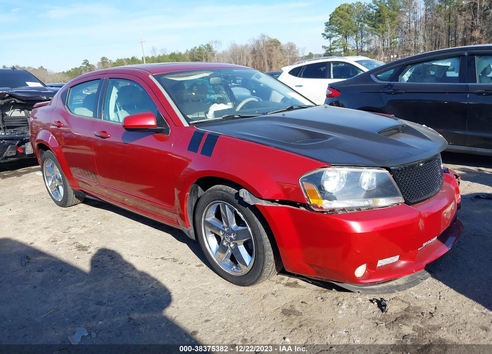 2008 DODGE AVENGER R/T VIN: 1B3LD76M48N626736